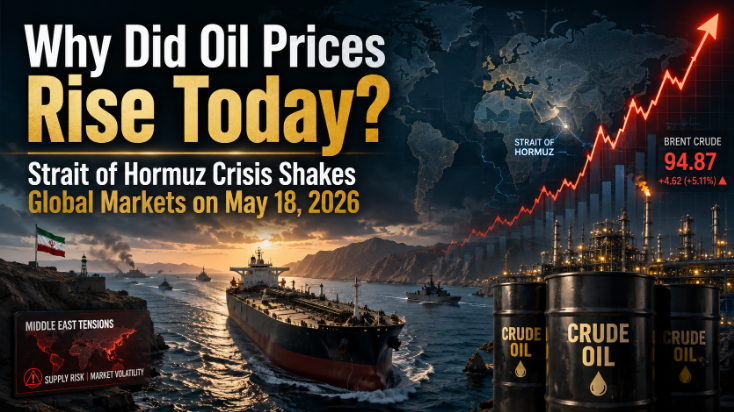 Why Did Oil Prices Rise Today? Strait of Hormuz Crisis Shakes Global Markets on May 18, 2026